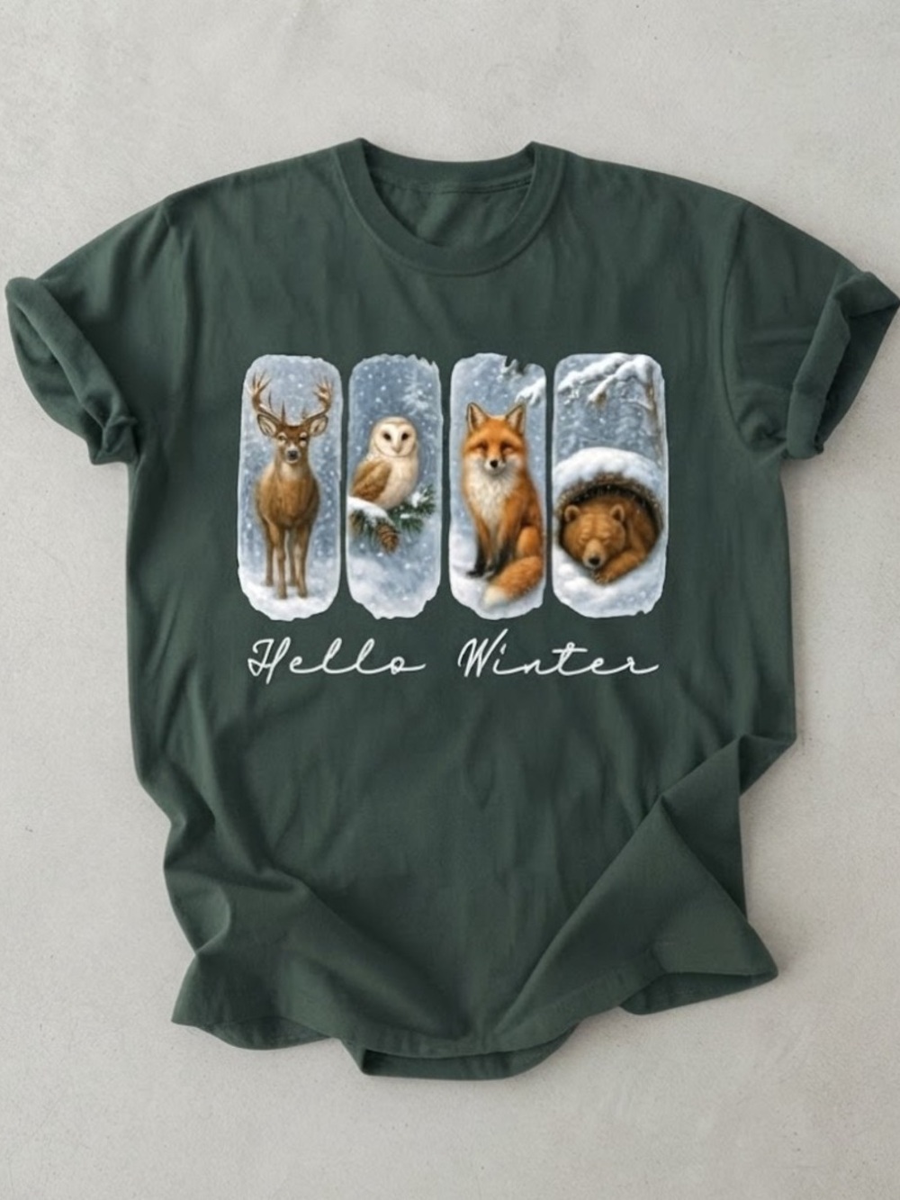 Spooky Ghost Red Moon Haunted House Comfort Colors T-Shirt